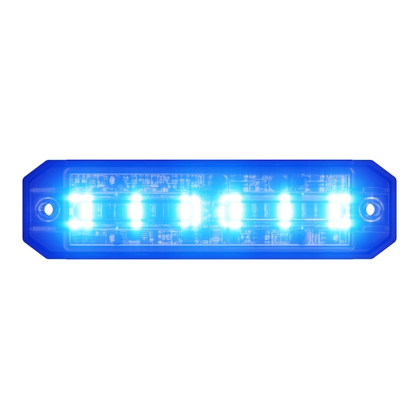 Ultra 6 LED Grill Light Head - Blue